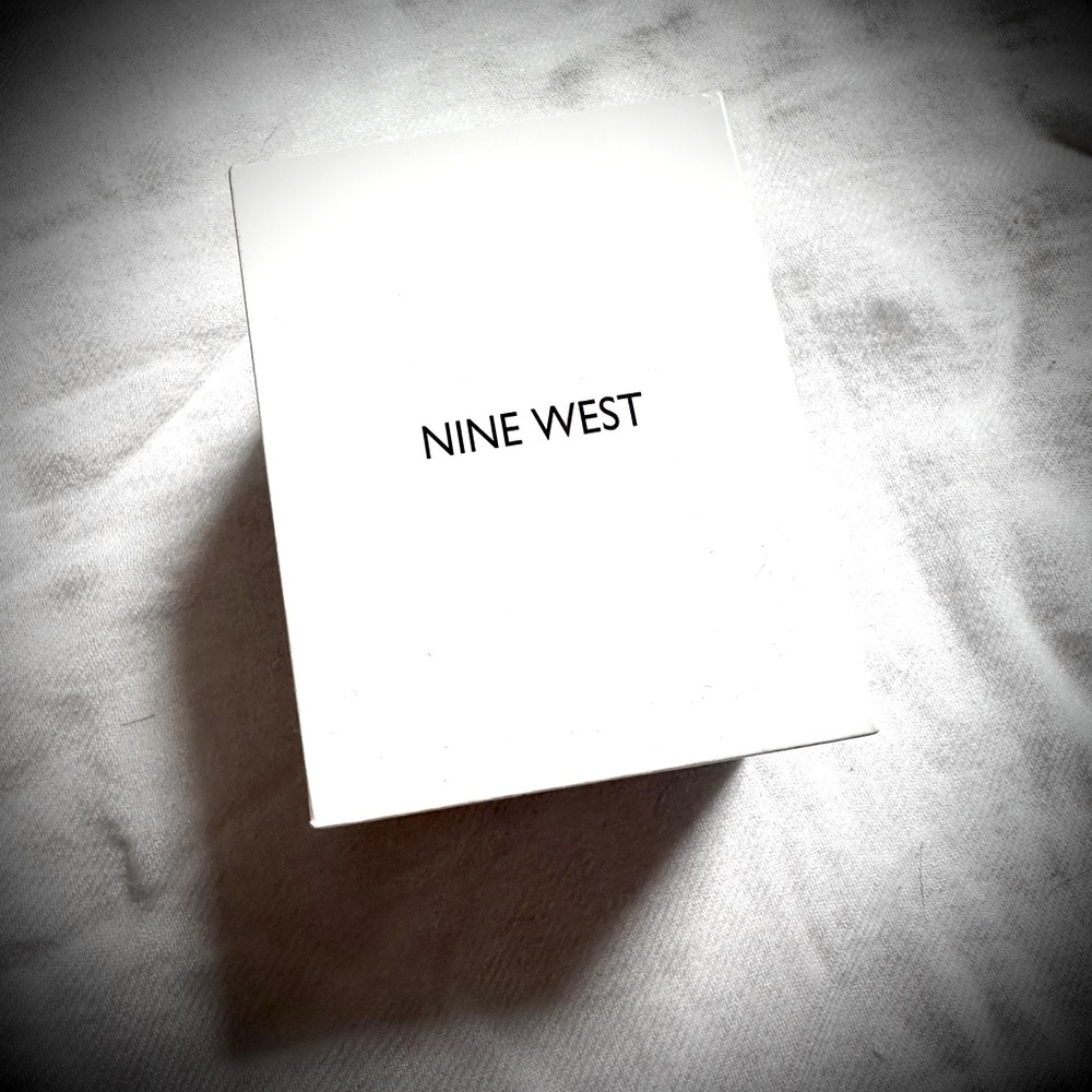 Nine West Rectangular Case Mesh Bracelet Watch - image 6